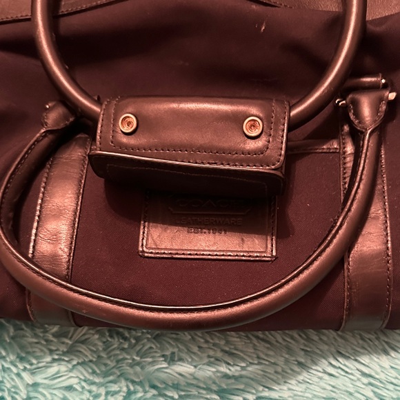 Coach Men's Duffel Bag in Black - Picture 4 of 6